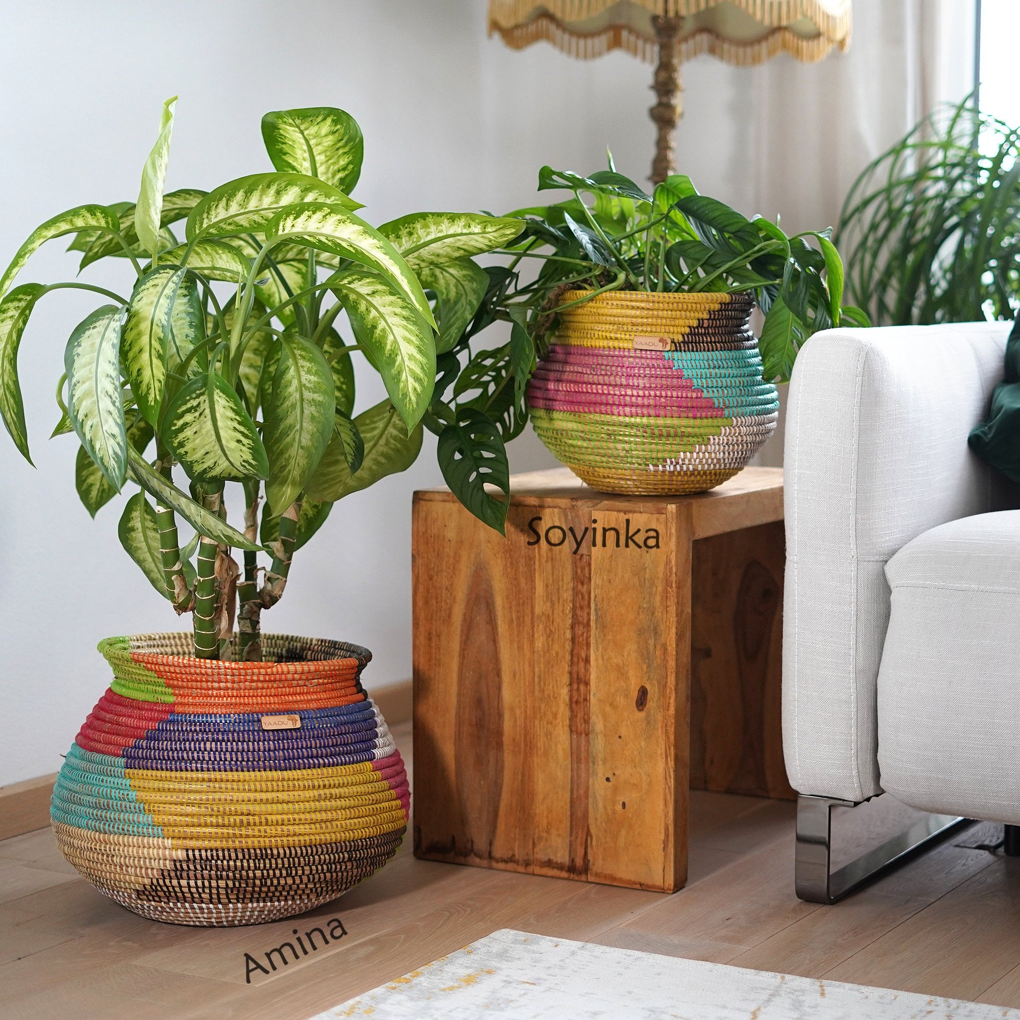 African Plant Basket – Soyinka