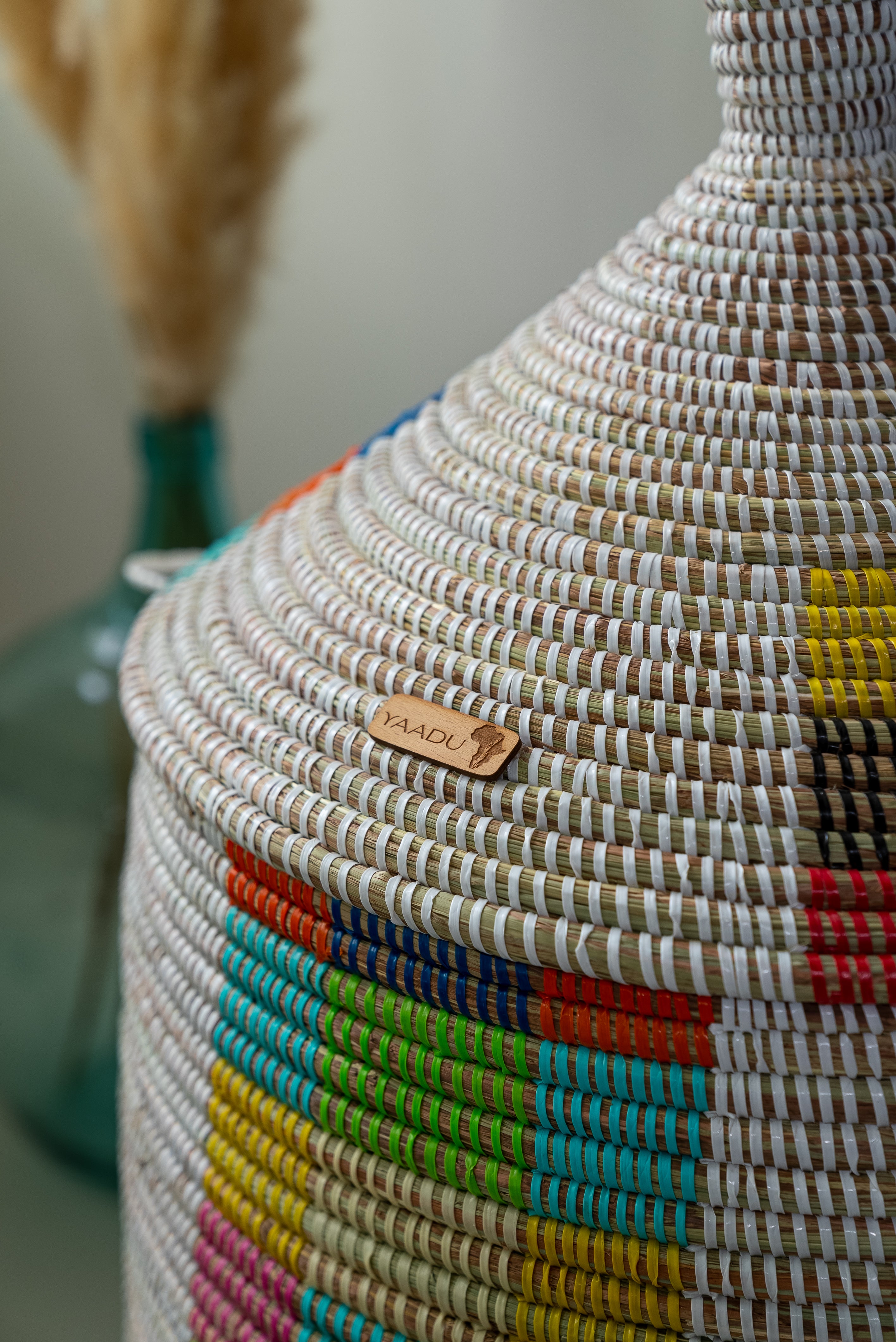 Wäschekorb mit traditionellem Deckel - large – Demba