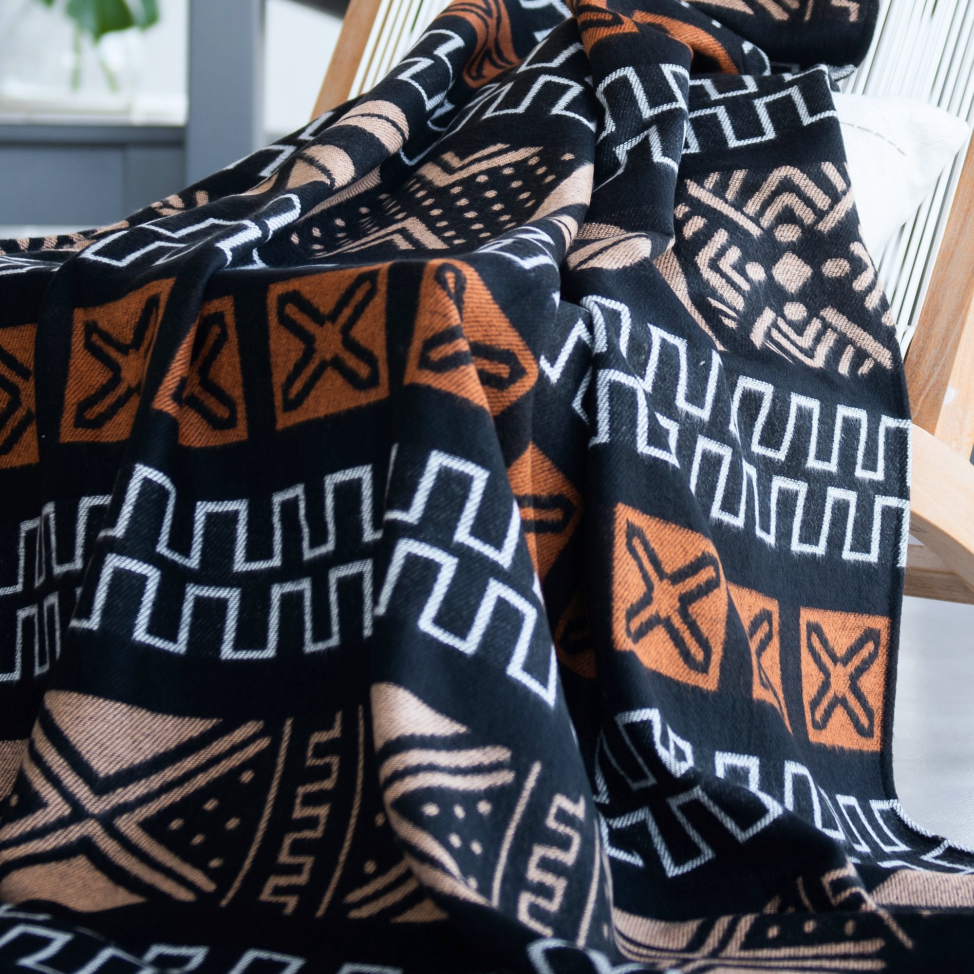 Cozy African blanket - Sikasso - 180 x 140 cm