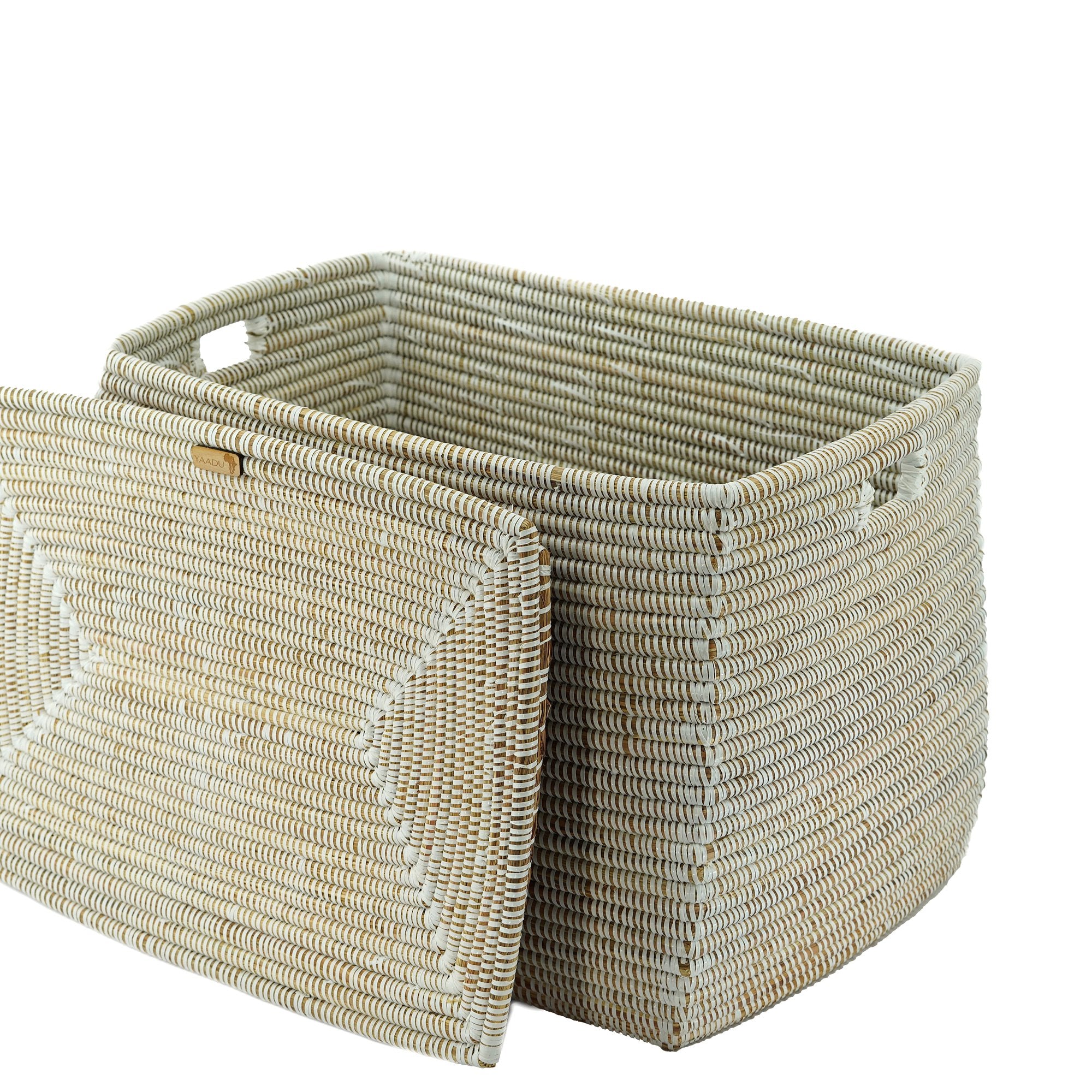 XXL basket chest with lid – Maathal