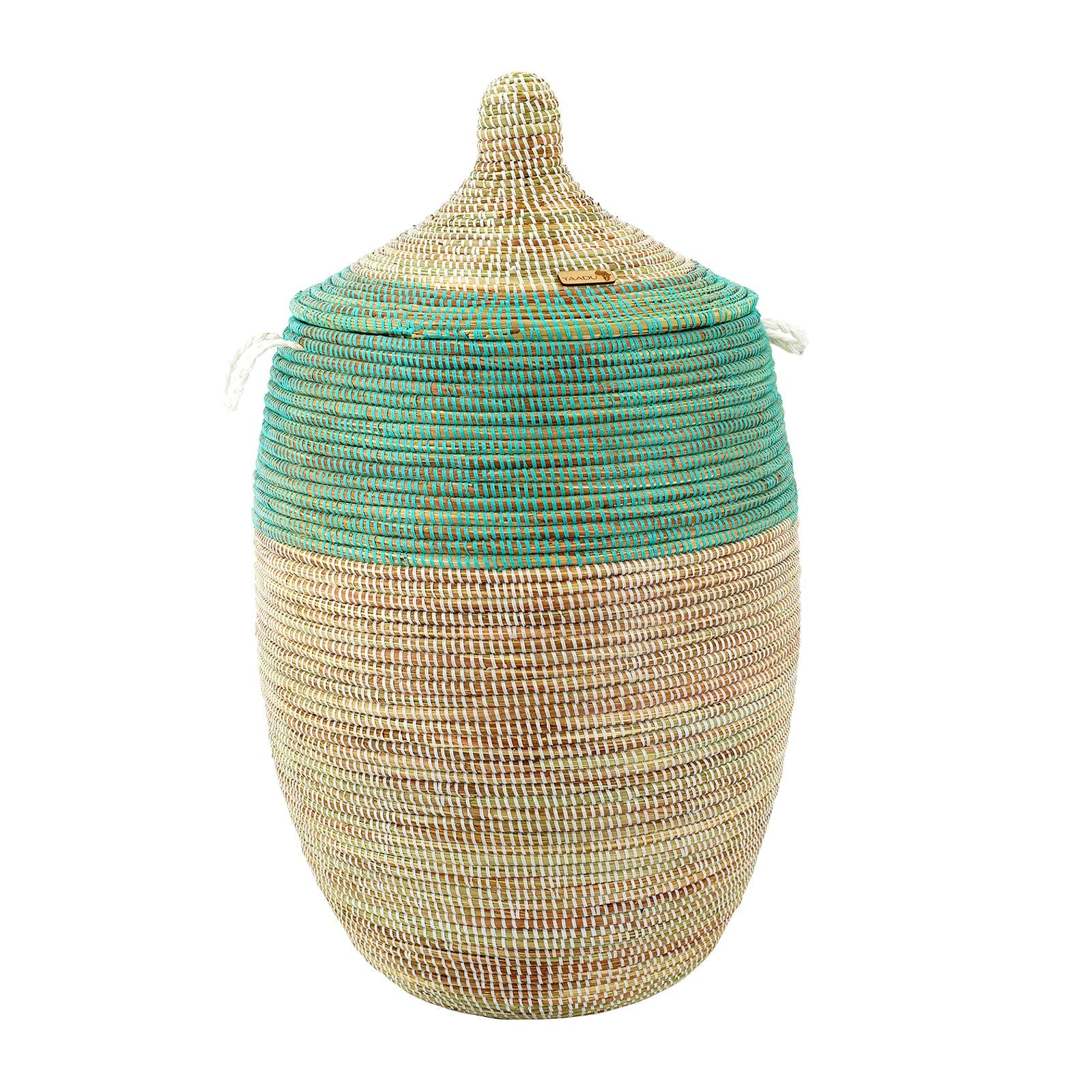 Wäschekorb mit traditionellem Deckel - large – Napata